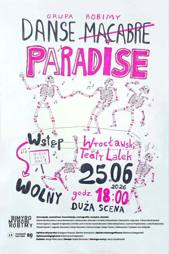 DANSE PARADISE — Wrocławski Teatr Lalek, Vratislav